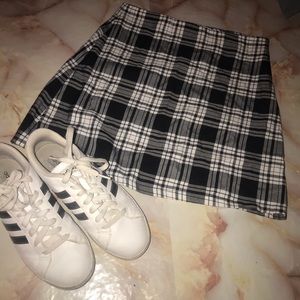 Plaid skirt